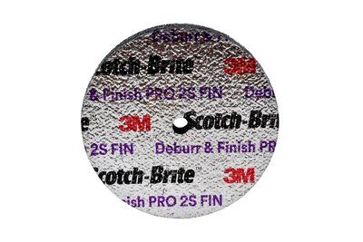 3M - 05166 Scotch-Brite Deburr And Finish Pro Unitized Wheel 2 Inch X 1/2 Inch X 1/4 Inch 2S Fin (7100143461)