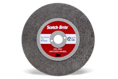 3M - 13253 Scotch-Brite EXL Pro Unitized Wheel 8 Inch X 3.2 Mm X 1 Inch 8A CRS (7100133791)