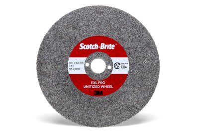 3M - 77202 Scotch-Brite EXL Pro Unitized Wheel 8 Inch X 4.5Mm X 1 Inch 8A CRS (7100136383)