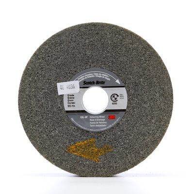 3M - 60306 Scotch-Brite EXL- XP Deburring Wheel XP-WL 9S Fine 6 Inch X 1 Inch X 1 Inch (7000121100)
