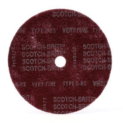 3M - 05795 Scotch-Brite High Strength Disc Hs-Dc A/O Very Fine 12 Inch X 1-1/4 Inch (7010328947)