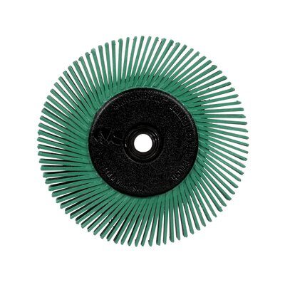 3M - 27605 Scotch-Brite Tm Radial Bristle Brush 6 Inch X 1/2 Inch X 1 Inch 50 With Adapter (7100138347)