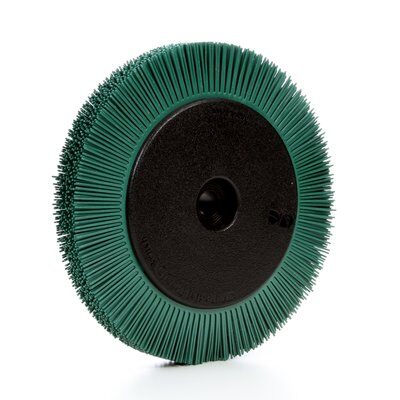 3M - 33081 Scotch-Brite Radial Bristle Brush 8 Inch X 1 Inch X 1-1/4 Inch 50 With Flange (7100138332)