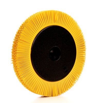 3M - 33082 Scotch-Brite Radial Bristle Brush 8 Inch X 1 Inch X 1-1/4 Inch 80 With Flange (7100138333)
