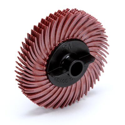 3M - 30121 Scotch-Brite Tm Radial Bristle Disc Thin Bristle 2 Inch X 3/8 Inch 220 (7100138295)