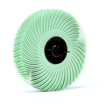 3M - 30132 Scotch-Brite Radial Bristle Disc 3 Inch X 3/8 Inch 1 Micron (7100007341)