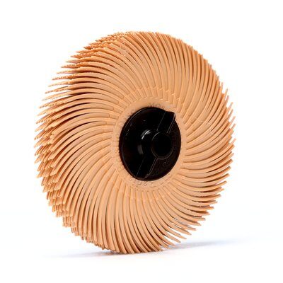 3M - 30131 Scotch-Brite Radial Bristle Disc Thin Bristle 3 Inch X 3/8 Inch 6 Micron (7000046161)