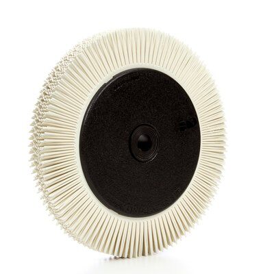 3M - 33083 Scotch-Brite Radial Bristle Brush 8 Inch X 1 Inch X 1-1/4 Inch 120 With Flange (7100138334)