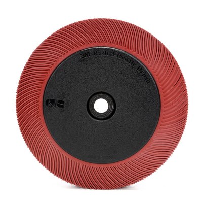 3M - 33084 Scotch-Brite Radial Bristle Brush 7 5/8 Inch X 1 Inch X 1-1/4 Inch 220 With Flange (7100138335)