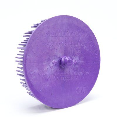 3M - 07537 Scotch-Brite Roloc Body Man Foot S Bristle Disc 07537 3 Inch (7000000777)