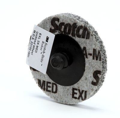 3M - 17185 Scotch-Brite Roloc EXL Unitized Wheel TR 2 Inch X NH 2A Medium (7100000860)