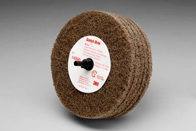 3M - 14590 Scotch-Brite Roloc Cut And Polish Disc D5 4 Inch X 1-1/4 Inch A Medium (7000120703)