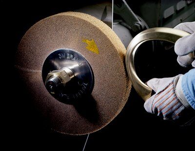 3M - 93578 Scotch-Brite Cut And Polish Flap Brush 6 Inch X 2 Inch X 2 Inch 3A Medium (7010366589)