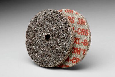 3M - 92826 Scotch-Brite EXL Unitized Wheel XL-UW 8A Coarse 3 Inch X 1/8 Inch X 3/8 Inch (7000046140)