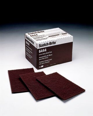 3M - 16554 Scotch-Brite Extra Duty Hand Pad 6444B 6 Inch X 9 Inch (7000121091)