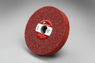 3M - 01868 Scotch-Brite Metal Finishing Wheel MF-WL A/O Coarse 6 Inch X 2 Inch X 1 Inch (7000028438)