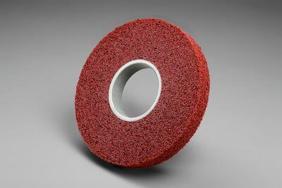 3M - 33338 Scotch-Brite Metal Finishing Wheel MF-WL 6A Coarse 14 Inch X 3/4 Inch X 8 Inch (7010309568)