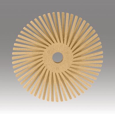 3M - 30124 Scotch-Brite Radial Bristle Disc Thin Bristle 2 Inch X 3/8 Inch 6 Micron (7000046159)
