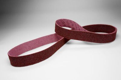 3M - 19647 Scotch-Brite Surface Conditioning Film Backed Belt Sc-Bf A/O Medium 3 Inch X 79 Inch (7000120898)