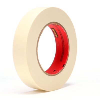 3M - 04232 Scotch High Performance Masking Tape 214 Tan 2 Inch X 60 Yard 5.8 Mil (7000048397)