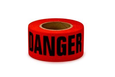 3M - 58372 Scotch Barricade Tape 331 Danger 3 Inch X 1000 Foot Red (7010319706)