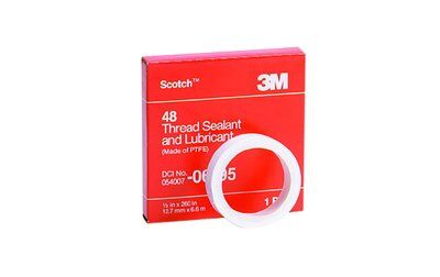3M - 27571 Scotch Thread Sealant And Lubricant 48 1/2 Inch X 1296 Inch In Box (7000057505)