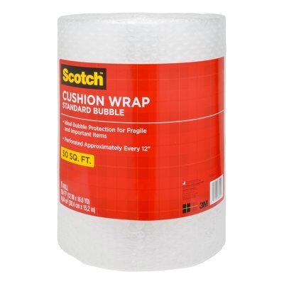 3M - 67514 Scotch Cushion Wrap 7954 12 Inch X 50 Foot 6/1 (7010370788)