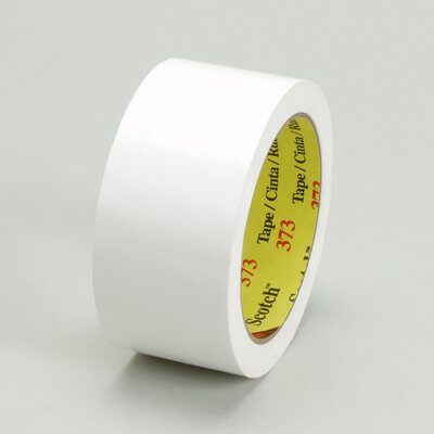 3M - 72389 Scotch Box Sealing Tape 373 White 48 Mm X 50 M (7010334254)