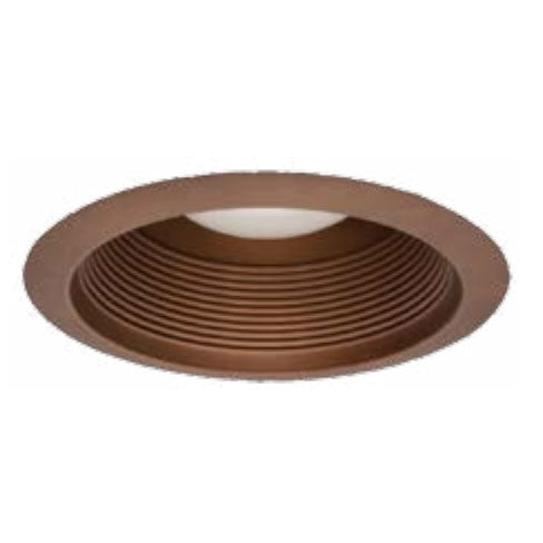 NICOR 6 Inch Oil-Rubbed Bronze Airtight Recessed Cone Baffle Trim Fits 6 Inch Housings (17550AOB)