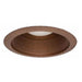 NICOR 6 Inch Oil-Rubbed Bronze Airtight Recessed Cone Baffle Trim Fits 6 Inch Housings (17550AOB)