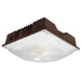 Sylvania CANOPYS4A/S040UNHD8SC2/C5/BZ Canopy Square 8 Inch Wattage/CCT Selectable 20W/30W/40W 120-347V 0-10V Dimming 80 CRI Canopy Optics Bronze Painted (62554)