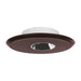NICOR DLFv5 SureFit 5 Inch LED Flush Mount Downlight Wattage/CCT Selectable 8W/10W/12W 2700K/3000K/3500K/4000K/5000K 120V 90 CRI Oil Rubbed Bronze Wall Wash Trim (DLF5S120S9WWOB)