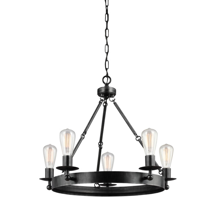 Generation Lighting Ravenwood Manor Five Light Chandelier (3110205-846)