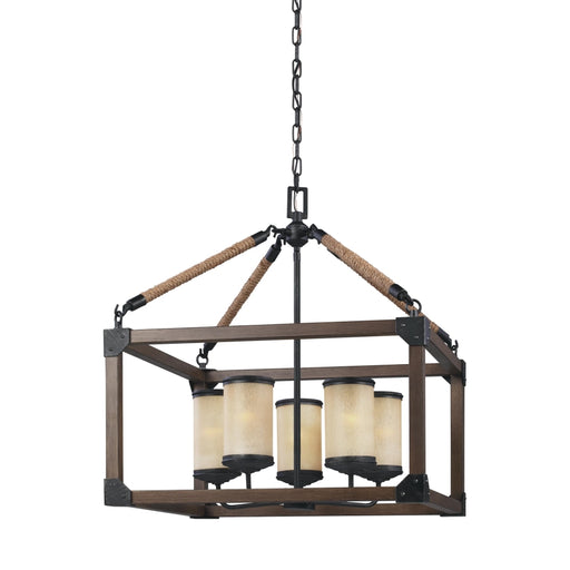 Generation Lighting Dunning Five Light Chandelier (3113305-846)