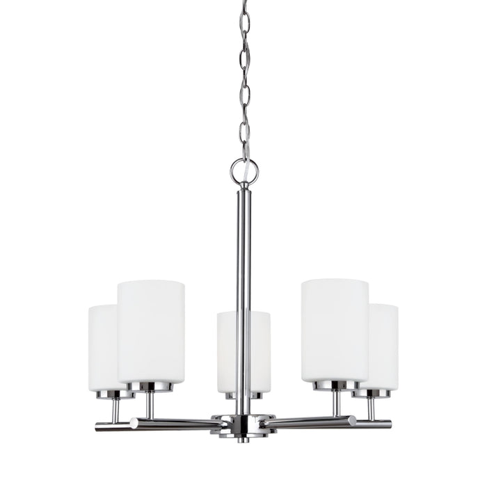 Generation Lighting Oslo Five Light Chandelier (31161-05)