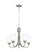 Generation Lighting Seville Five Light Chandelier (3120205-962)