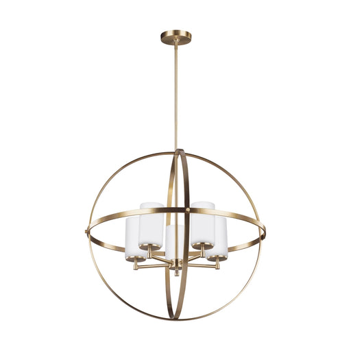 Generation Lighting Alturas Five Light Chandelier (3124605-848)