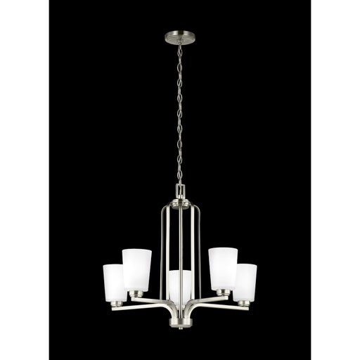 Generation Lighting Franport Five Light Chandelier (3128905-962)