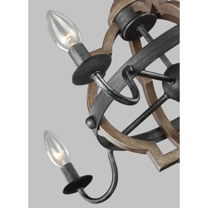 Generation Lighting Socorro Four Light Chandelier (3124904-846)