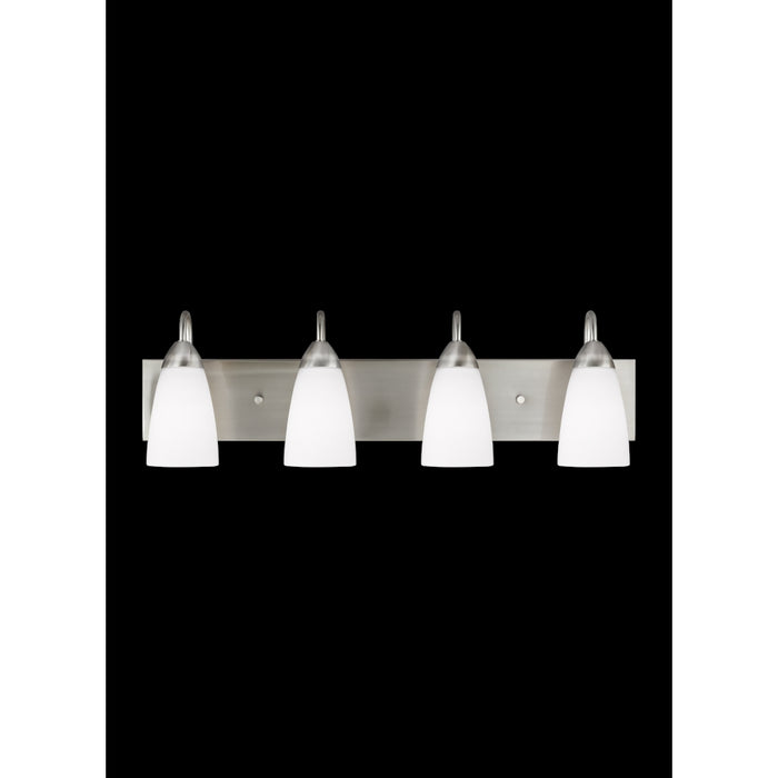 Generation Lighting Seville Four Light Wall/Bath 3000K (4420204EN3-962)