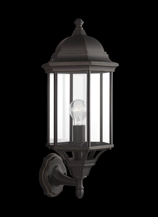 Generation Lighting Sevier Large One Light Uplight Outdoor Wall Mount Lantern (8638701-71)