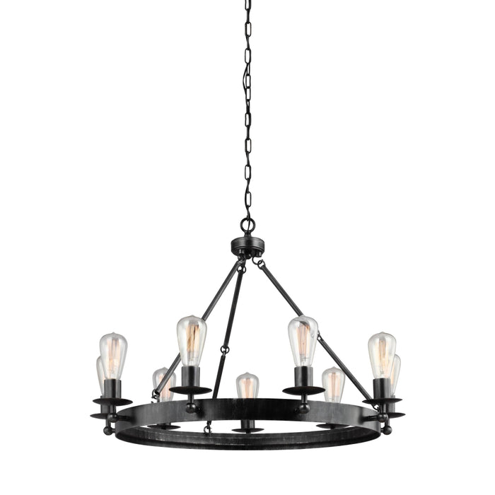 Generation Lighting Ravenwood Manor Nine Light Chandelier (3110209-846)