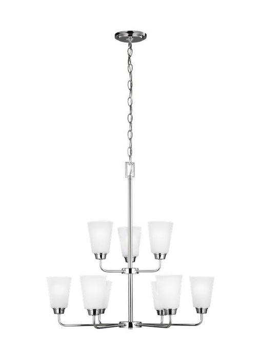 Generation Lighting Kerrville Nine Light Chandelier (3115209-05)