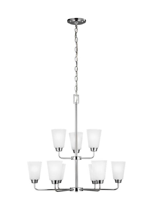 Generation Lighting Kerrville Nine Light Chandelier (3115209-05)