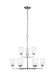 Generation Lighting Kerrville Nine Light Chandelier (3115209-05)