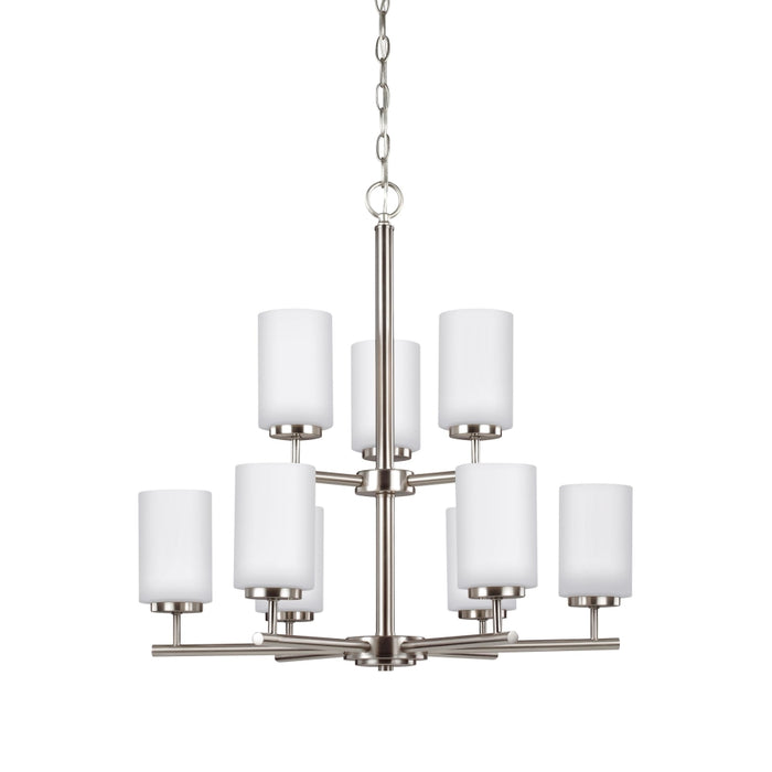 Generation Lighting Oslo Nine Light Chandelier (31162-962)