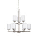 Generation Lighting Oslo Nine Light Chandelier (31162-962)