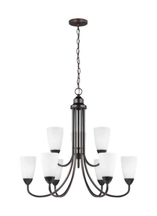 Generation Lighting Seville Nine Light Chandelier (3120209-710)