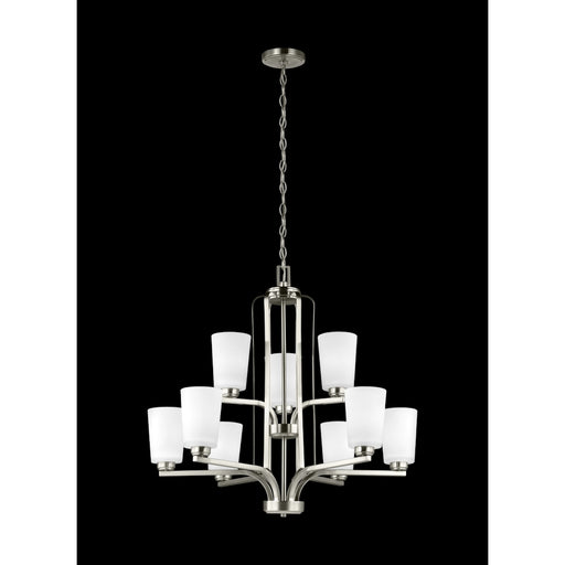 Generation Lighting Franport Nine Light Chandelier (3128909-962)