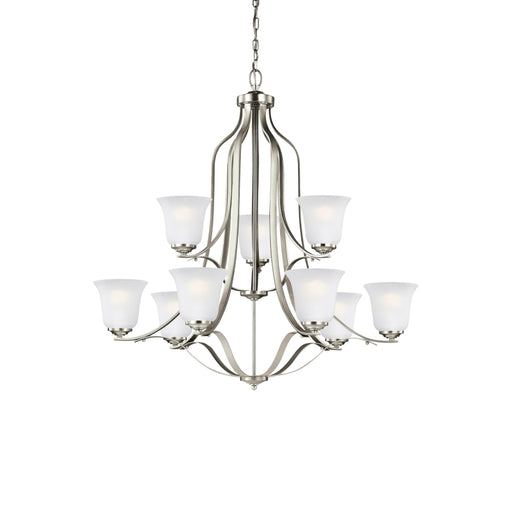 Generation Lighting Emmons Nine Light Chandelier (3139009-962)